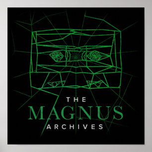 Póster Transparent The Magnus Archives Logo Season 5 