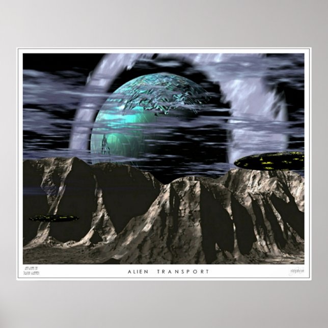 Póster Transporte de extranjeros (Frente)