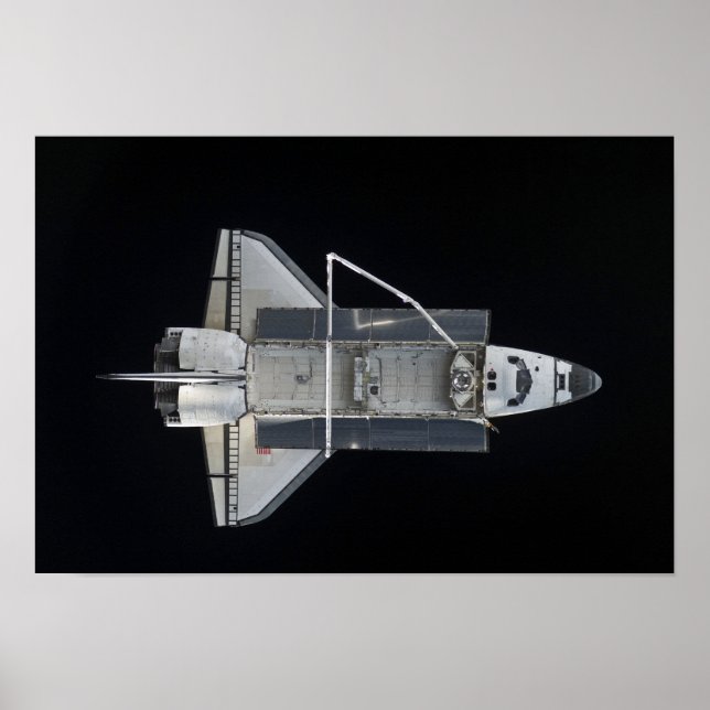 Póster Transporte espacial Atlantis 2 (Frente)