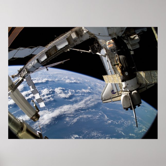 Póster Transporte espacial Atlantis & ISS (STS-115) (Frente)