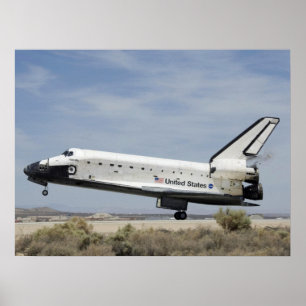 Póster Transporte espacial Atlantis (STS-117)