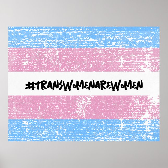 PÓSTER #TRANSWOMENAREWOMEN (Frente)