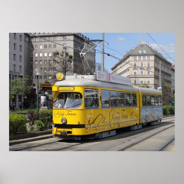 Póster Tranvía de Viena (Frente)