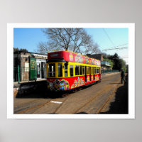 Tranvía reservado en la estación de Colyton