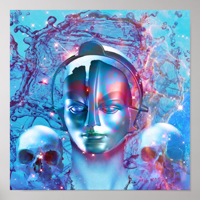 Póster Trascendencia Robot (Frente)