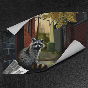 Póster Trash Panda Toma Una Decisión