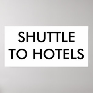 PÓSTER TRASLADO A LOS HOTELES