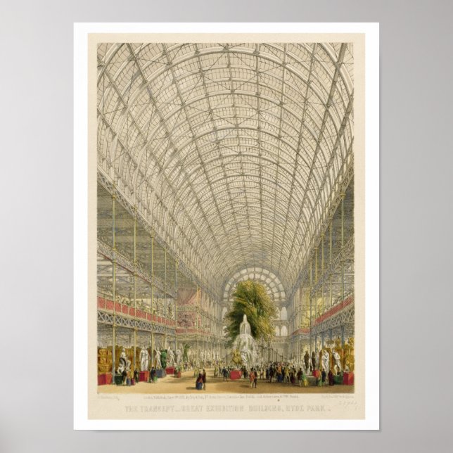 Póster Traslado del Crystal Palace, pub por día y así (Frente)