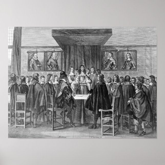 Póster Tratado de Breda, 31 de julio de 1667 (Frente)