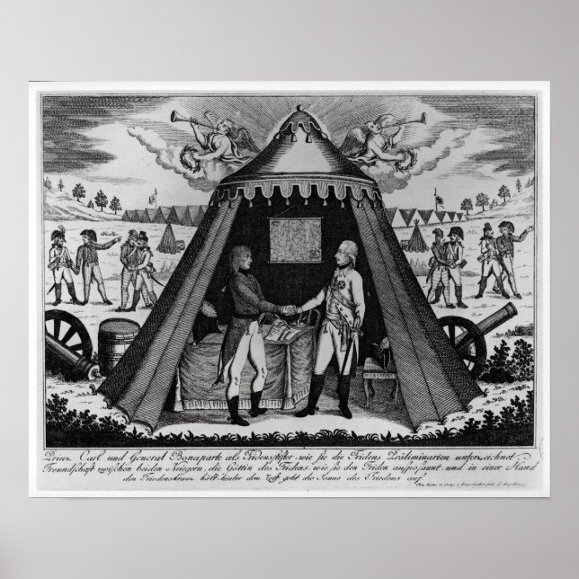 Póster Tratado de Campo Formio, 18 de octubre de 1797 (Frente)