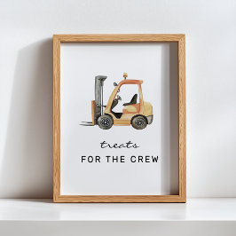 Póster Tratamientos para el Rótulo de cumpleaños de la co