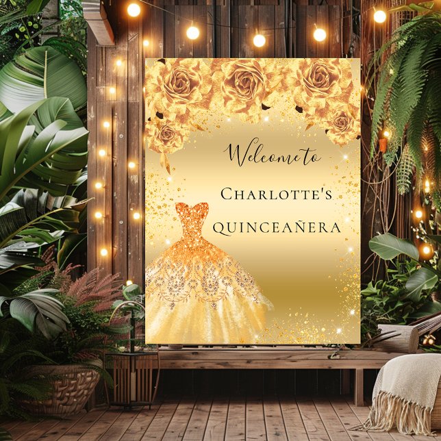 Póster Trato de bienvenida a los purpurinas de oro de Qui (Subido por el creador)