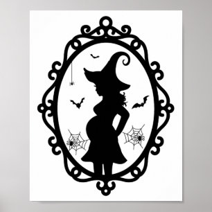 Póster Trato De Brujas Embarazadas Y Espejeras Espejeras 