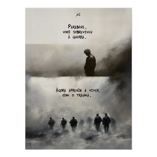 Póster Trauma (Anverso)