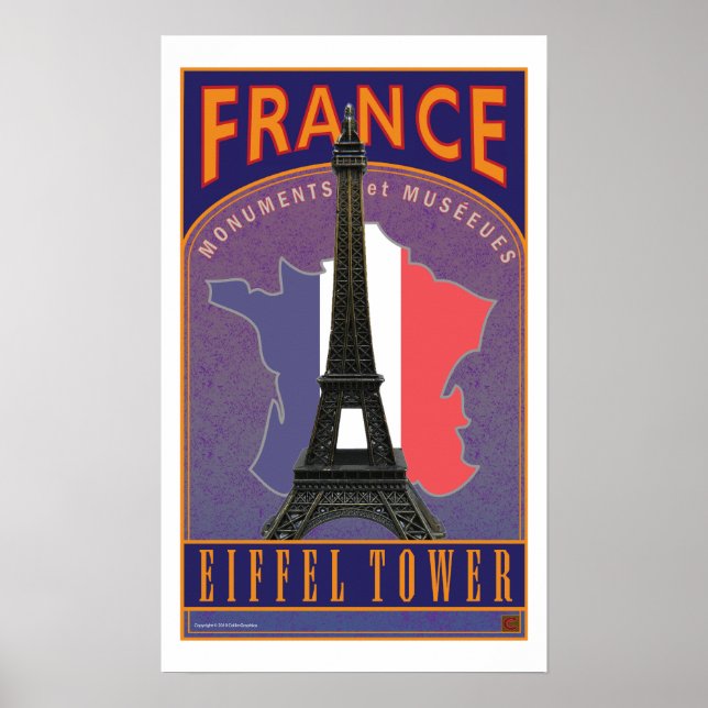 Póster TRAVEL-Francia (Frente)