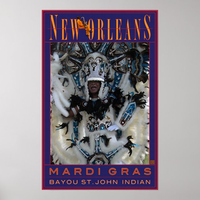 Póster TRAVEL-New Orleans-N'awlins (Frente)