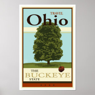 Póster Travel Ohio