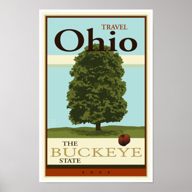 Póster Travel Ohio (Frente)