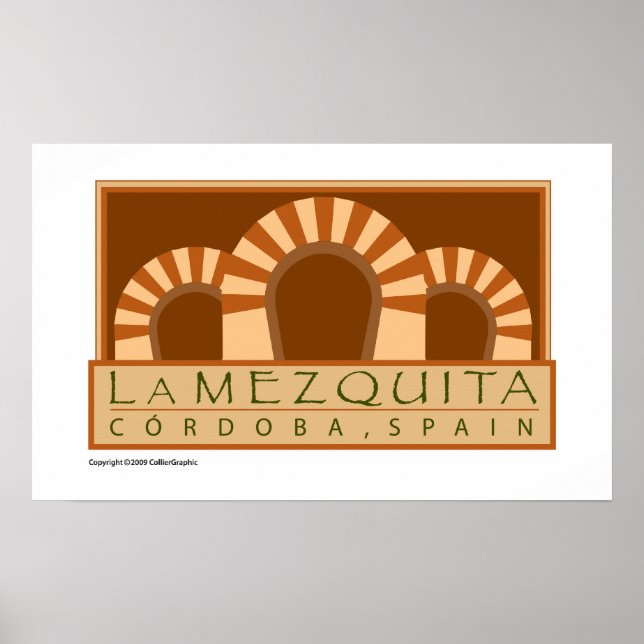 Póster TRAVEL-Spain-Córdoba (Frente)