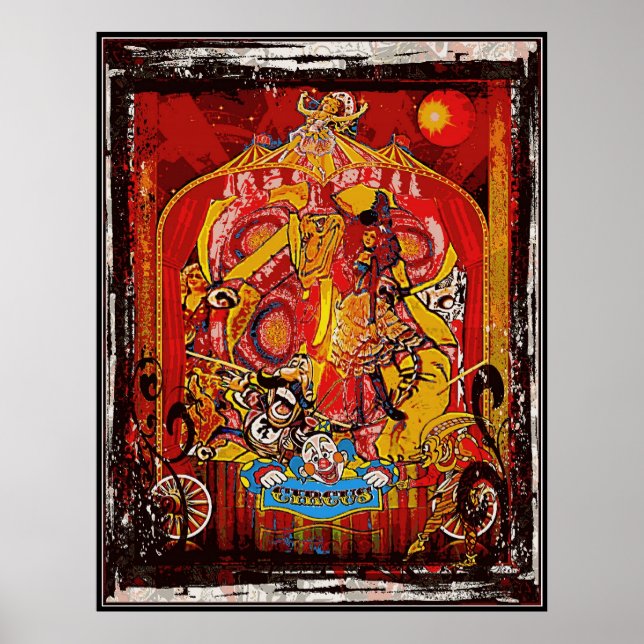 Póster Traveling Circus (Frente)