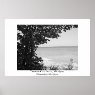 Póster Traverse City Beach, Michigan