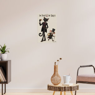 Póster Travesuras de Gato y Ratón