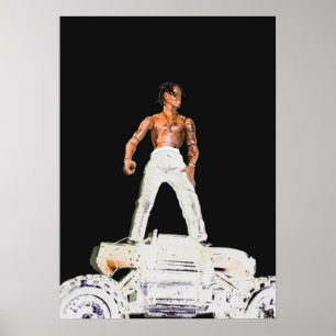Póster Travis Scott Rodeo Álbum extendido de tamaño A3 in