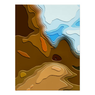 PÓSTER TRAYECTO DE MONTAÑA