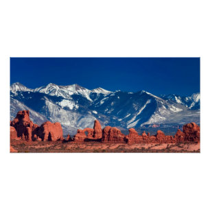 Póster Trayecto de rock equilibrado