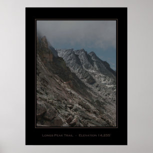 Póster Trayecto pico Jagged Longs