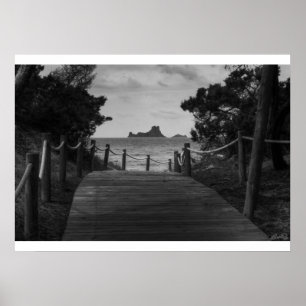 Póster Trayectoria a la isla de la cabra