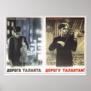 Póster Trayectoria del talentoso