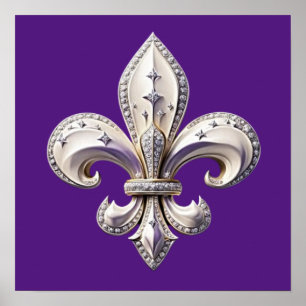 Póster Trayectos I Viaje Fleur De Lis Design