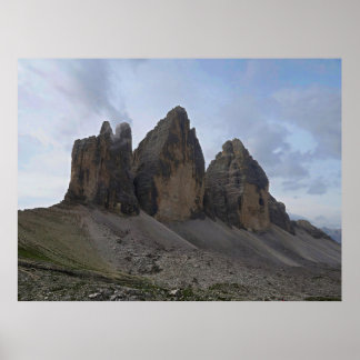 Póster Tre Cime di Lavaredo