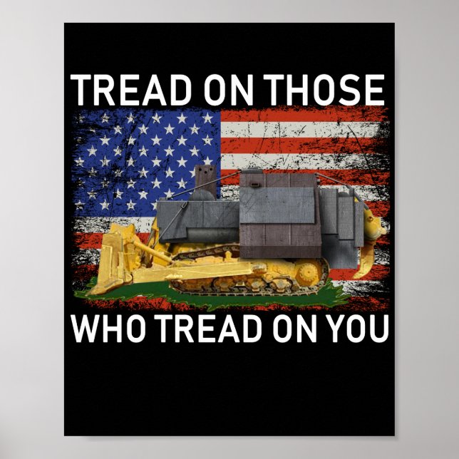 Póster tread on those who tread on you T-Shirt Classic Ro (Frente)