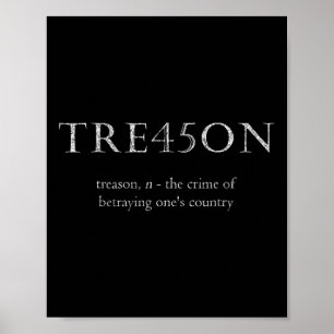 Póster TReason Tre45on Impeach con problemas