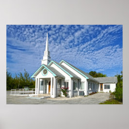Póster Treasure Cay Church, Bahamas