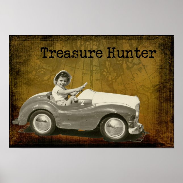 Póster Treasure Hunter (Frente)