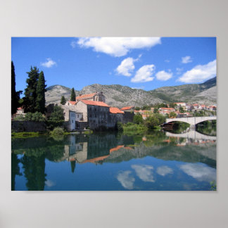 Póster Trebinje Bosna en Hercegovina