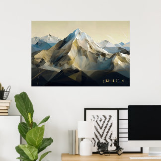 Póster Treble Cone