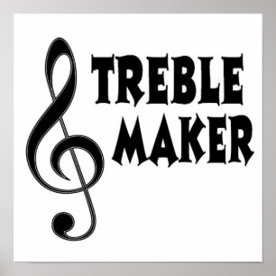 Póster Treble Maker