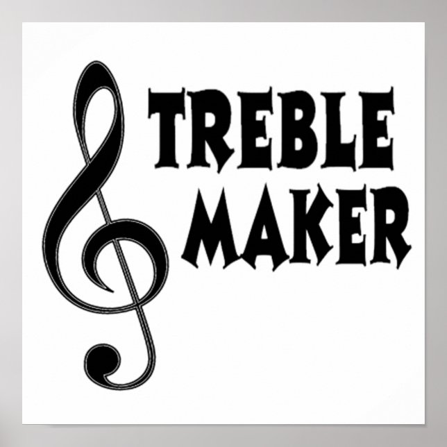 Póster Treble Maker (Frente)