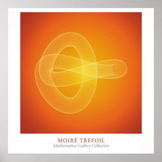 Póster Trébol de Moaré (Frente)