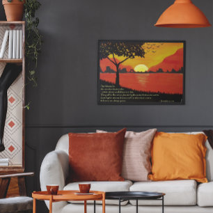 Póster Tree by the Water Poster