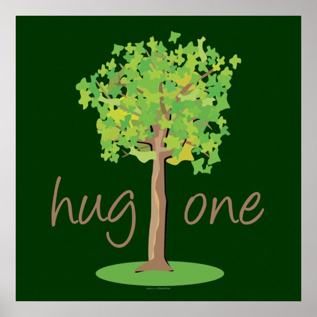 Póster Tree Hugger (Frente)