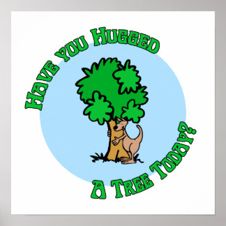 Póster Tree Hugger