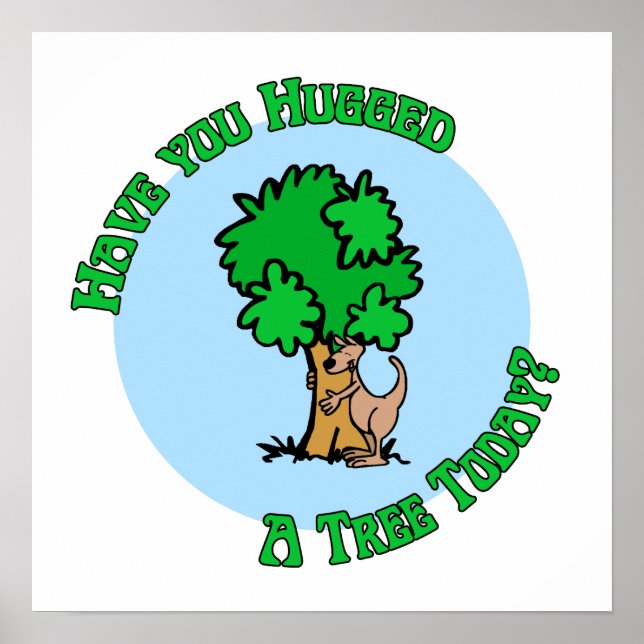 Póster Tree Hugger (Frente)