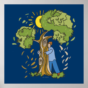 Póster Tree Hugger