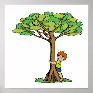 Póster Tree Hugger