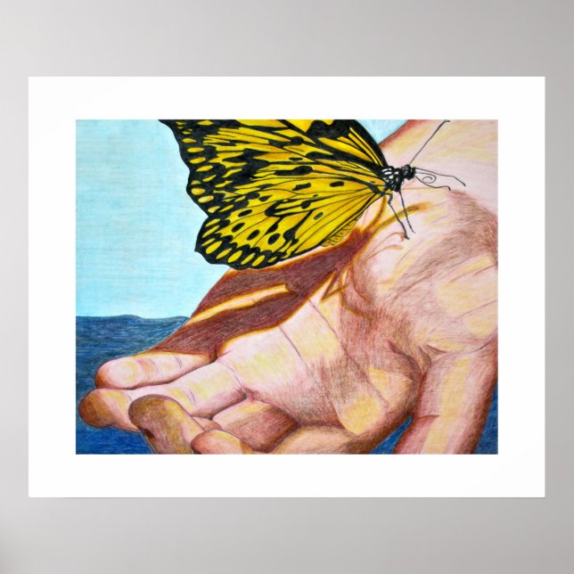 Póster Tree Nymph on Hand (Frente)